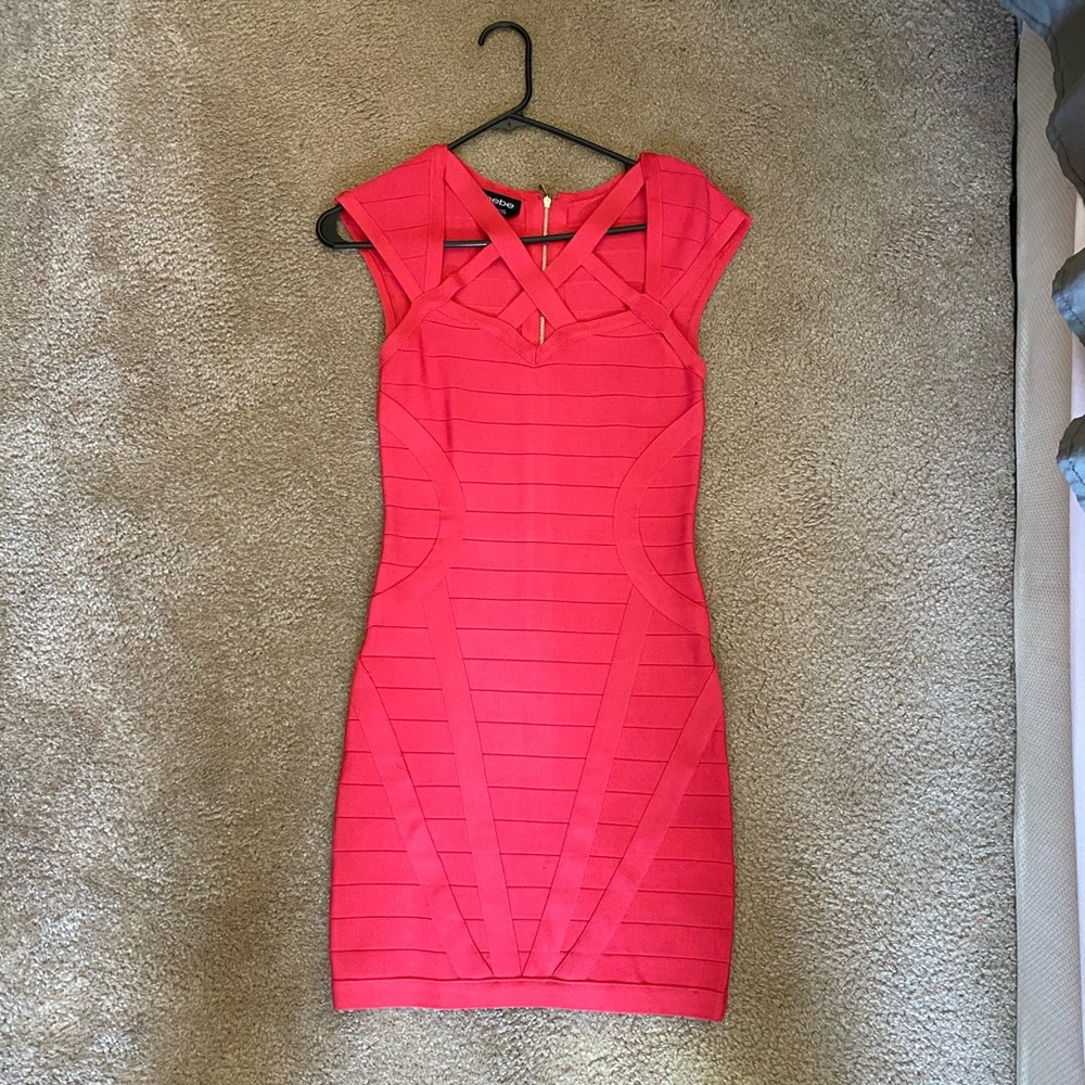Bebe bodycon dress